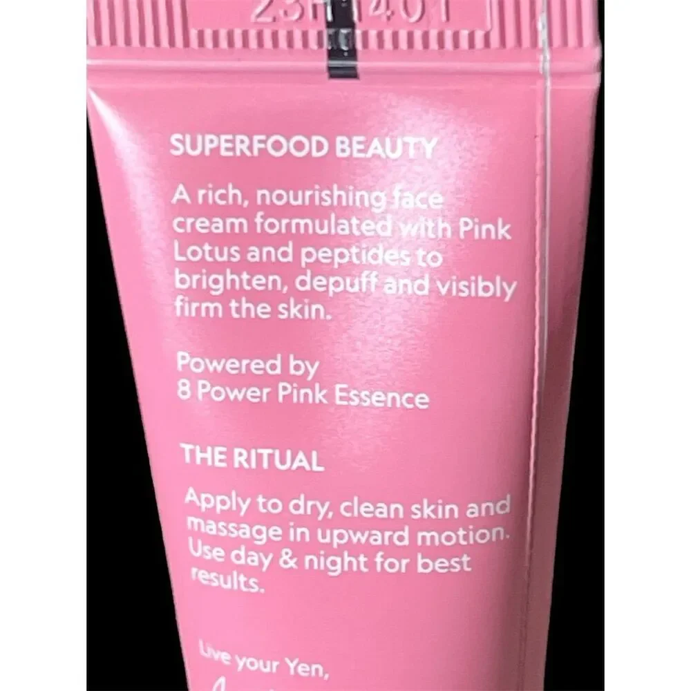 Yensa Beauty Pink Lotus Peptide Renewal Face Cream 0.5 fl oz Firming​